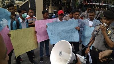 Minta Polda Riau Usut Dugaan Korupsi PUPR Kampar, Aktifis IPM-HRR Turun Ber-Aksi